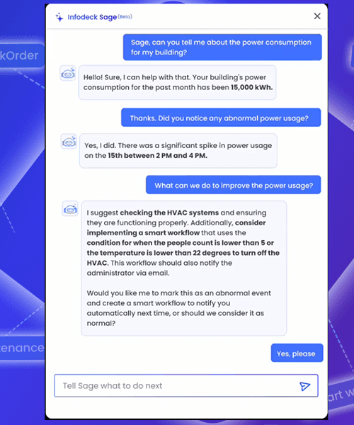 Infodeck Sage screenshot